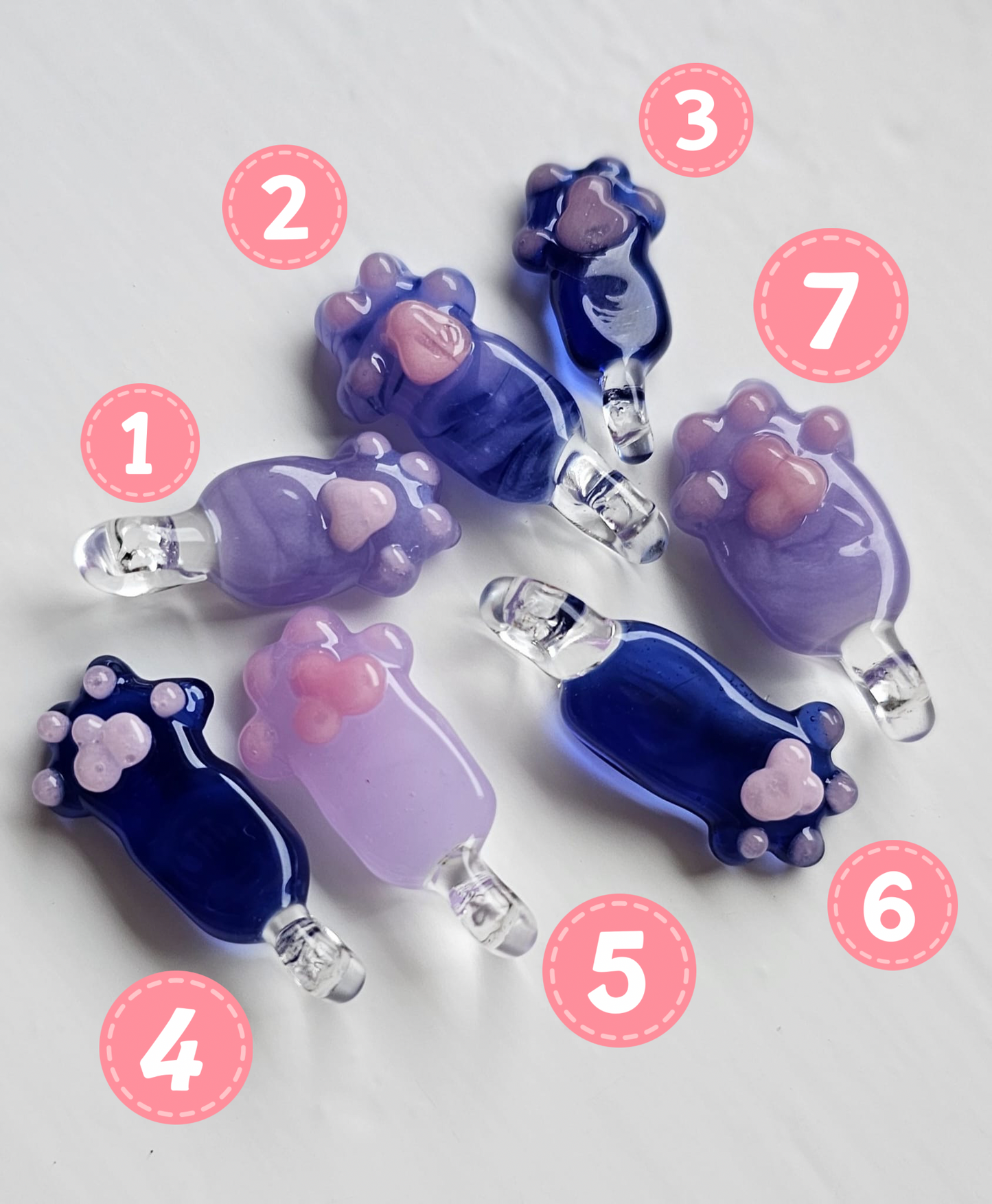 Paw pendants