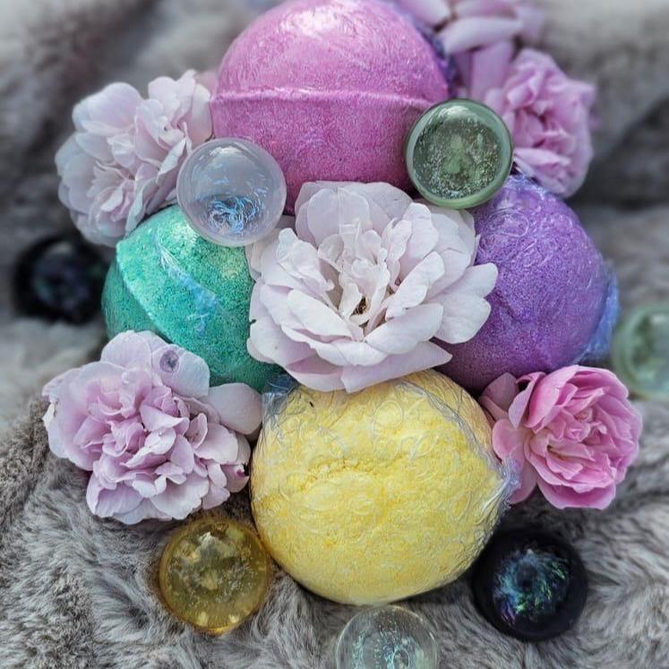 Marble Bath Bomb Drop